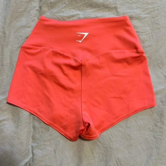 Hot Pink Soandex Shorts - Picture 2 of 3